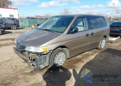 2004 Honda Odyssey Lx from USA, damaged, VIN 5FNRL18594B016208